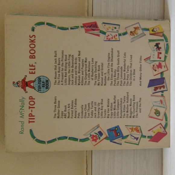 Vintage RARE 1953 Tip Top Elf Book Noah's Ark 29c Cover Price #8648 Rand McNally - Picture 2 of 4